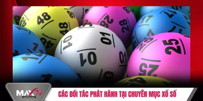 Các đối tác phát hành tại chuyên mục xổ số